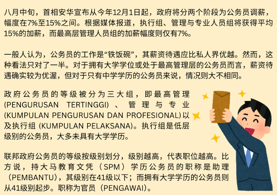 2024.11政府公务员调薪的影响与挑战2