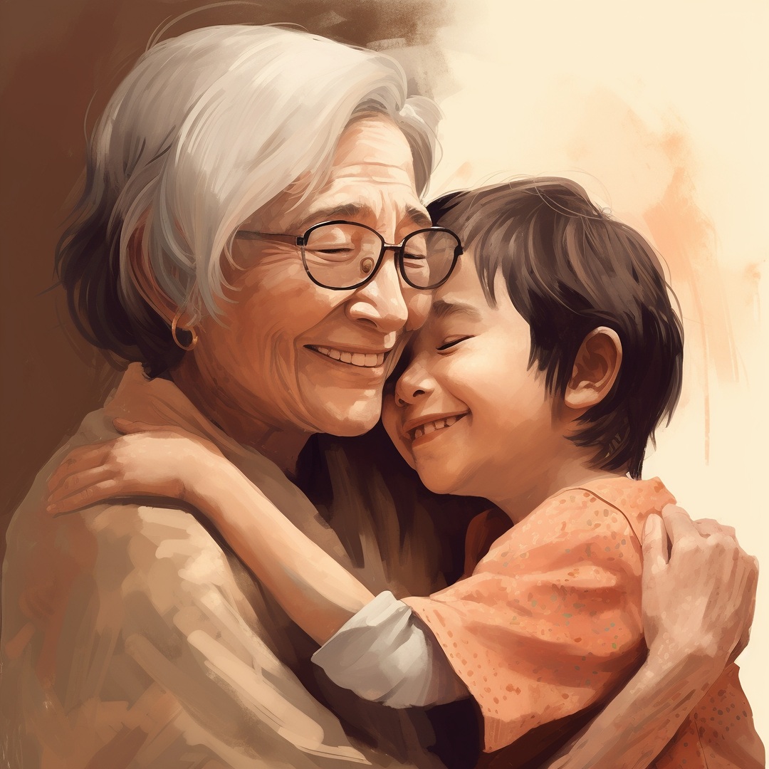 people celebrating hugging day
